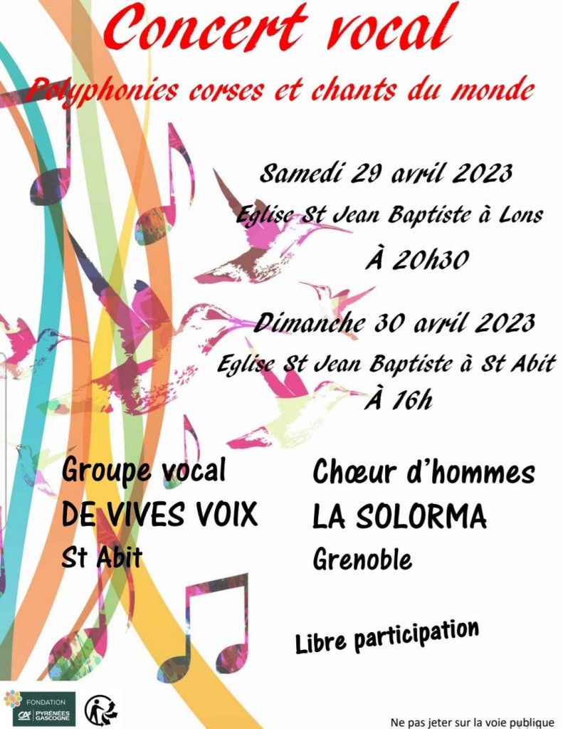 concerts béarn